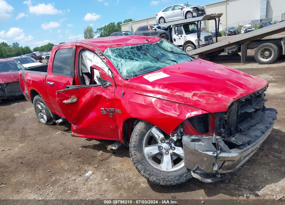 2016 RAM 1500 BIG HORN VIN: 3C6RR7LT3GG206485