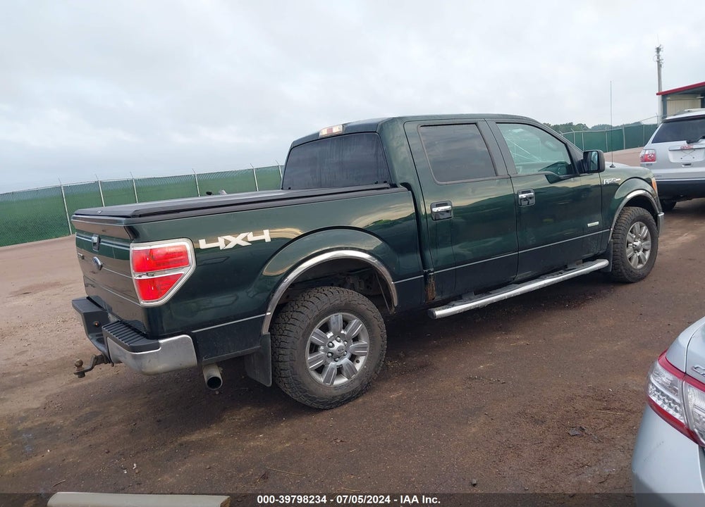 2012 FORD F-150 XLT VIN: 1FTFW1ET2CFA81604