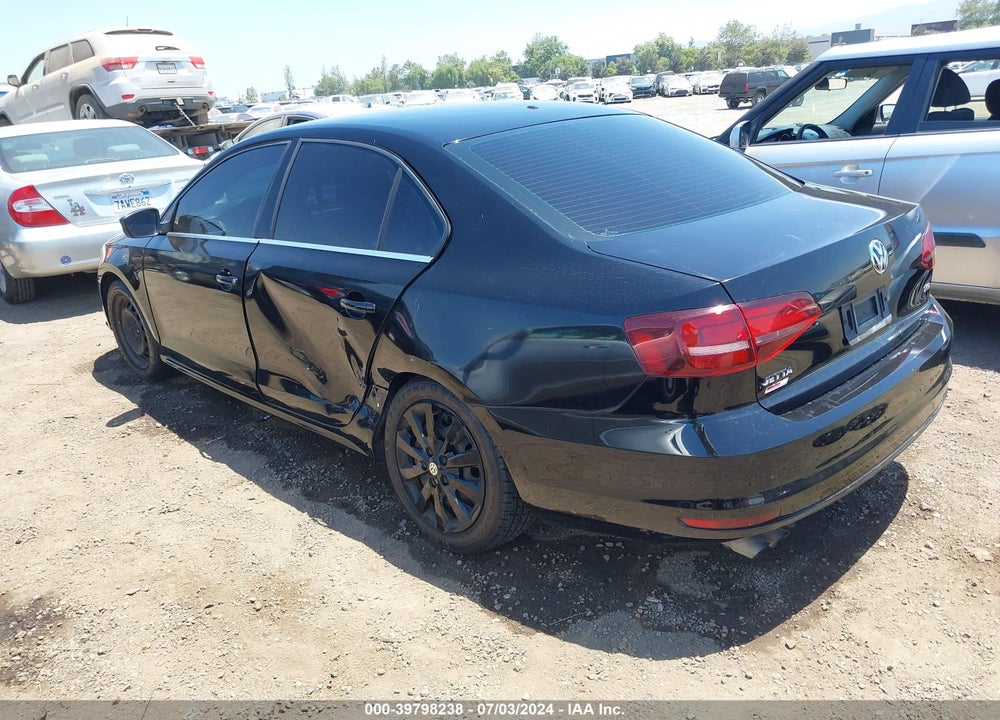 2017 VOLKSWAGEN JETTA 1.4T S VIN: 3VW2B7AJ6HM218386