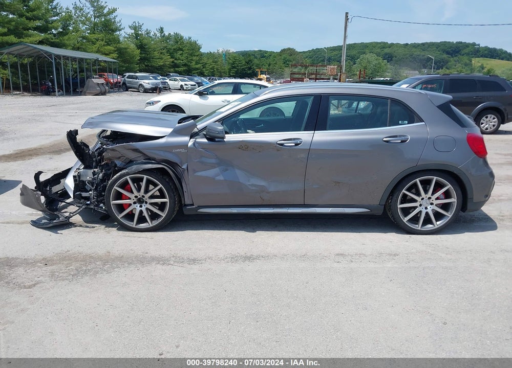 2015 MERCEDES-BENZ GLA 45 AMG 4MATIC VIN: WDDTG5CB1FJ131241