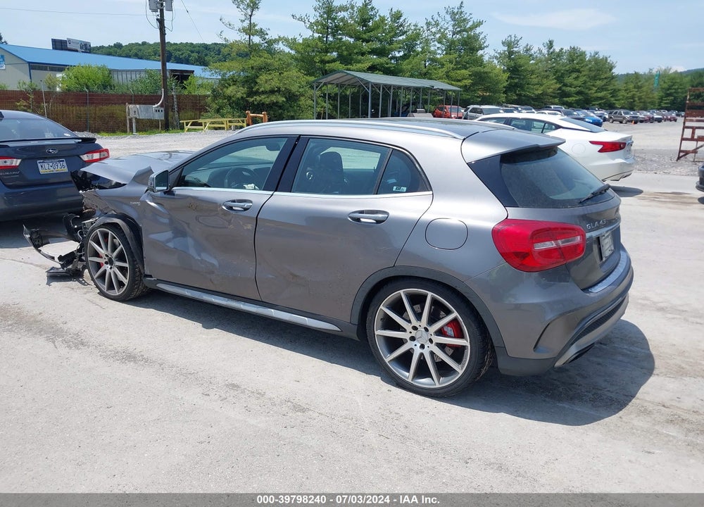 2015 MERCEDES-BENZ GLA 45 AMG 4MATIC VIN: WDDTG5CB1FJ131241