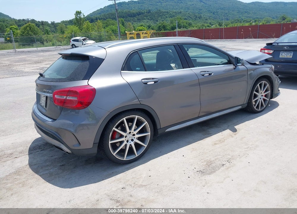 2015 MERCEDES-BENZ GLA 45 AMG 4MATIC VIN: WDDTG5CB1FJ131241