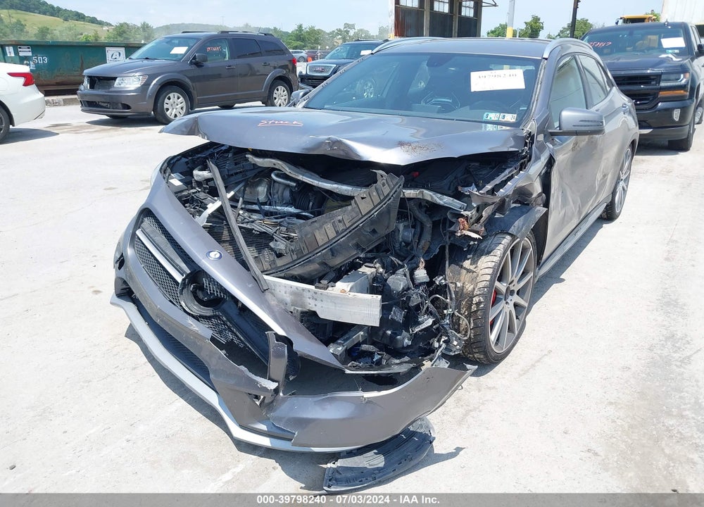 2015 MERCEDES-BENZ GLA 45 AMG 4MATIC VIN: WDDTG5CB1FJ131241