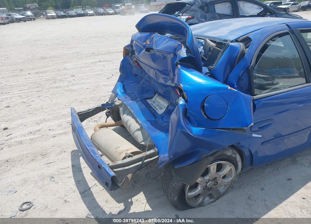 2004 DODGE NEON SXT VIN: 1B3ES56C34D538903