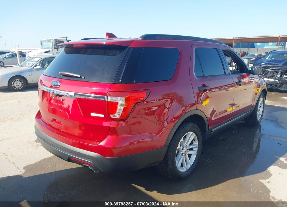 2016 FORD EXPLORER VIN: 1FM5K7BH0GGC85601