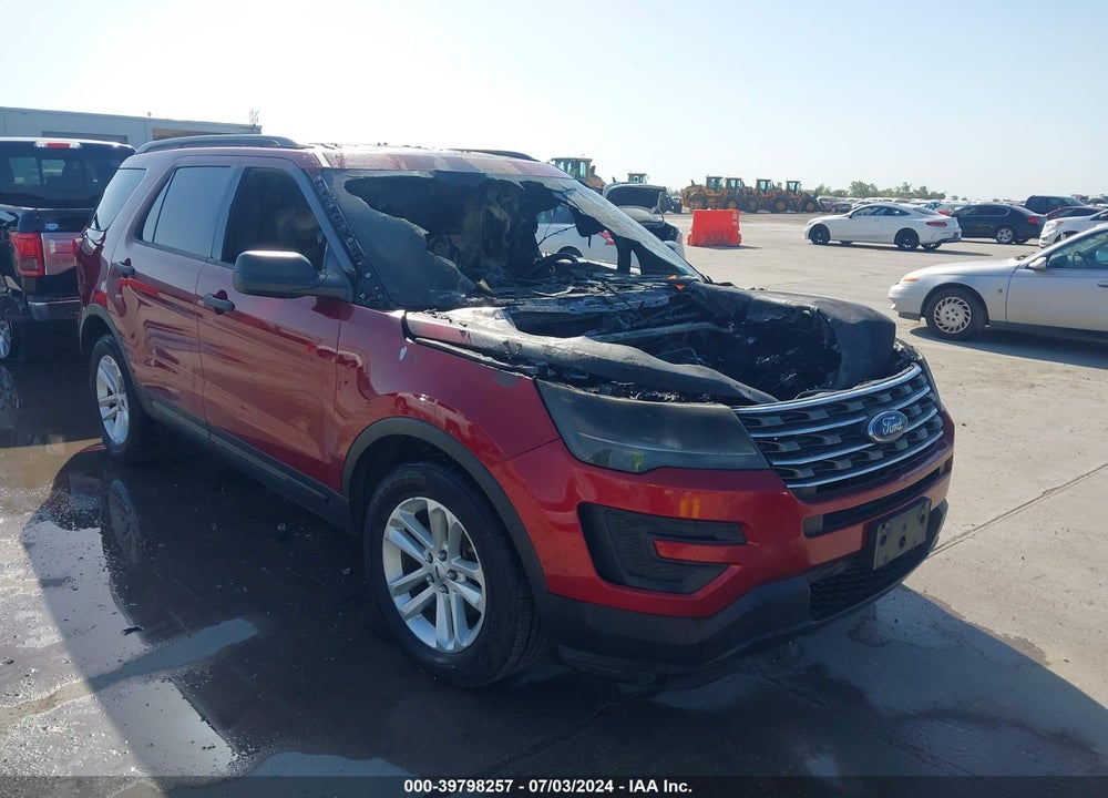 2016 FORD EXPLORER VIN: 1FM5K7BH0GGC85601