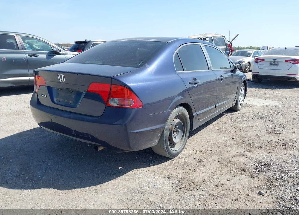 2008 HONDA CIVIC LX VIN: 1HGFA16578L064466