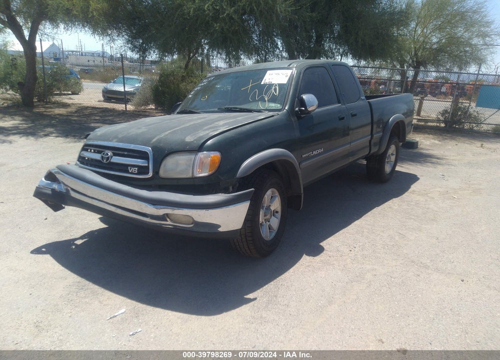 2000 TOYOTA TUNDRA SR5 V8 VIN: 5TBRT3414YS070122