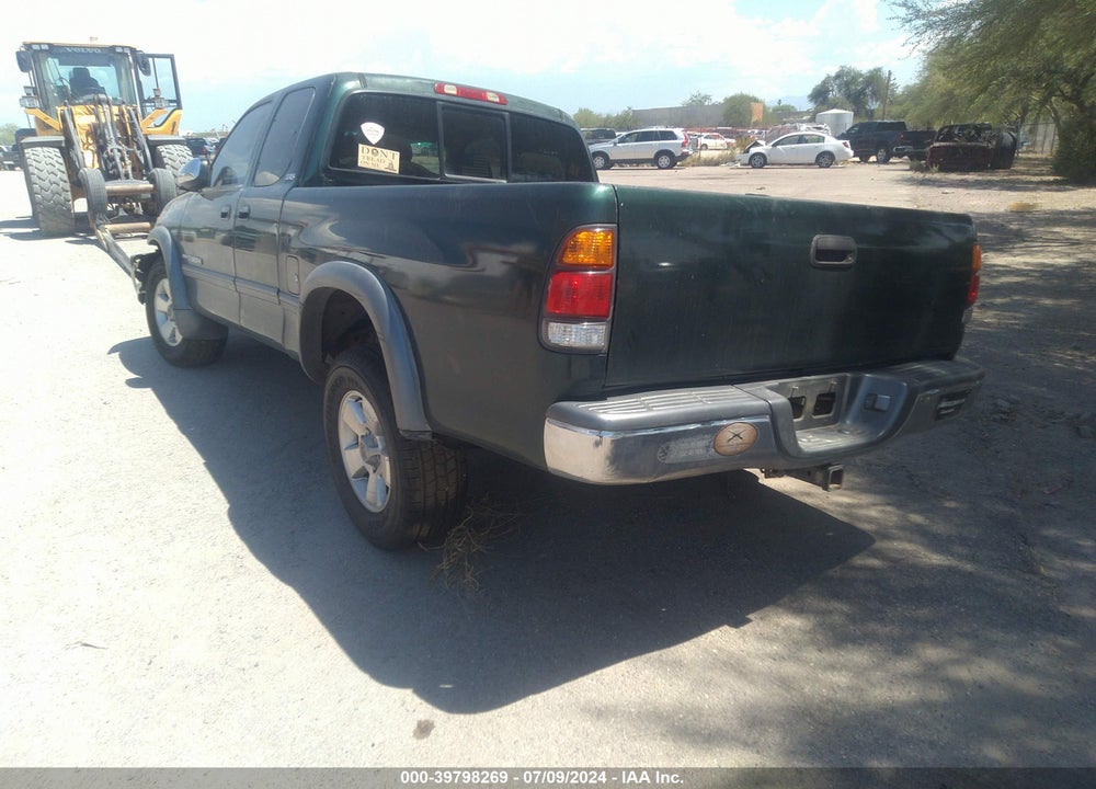 2000 TOYOTA TUNDRA SR5 V8 VIN: 5TBRT3414YS070122