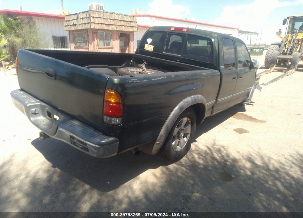 2000 TOYOTA TUNDRA SR5 V8 VIN: 5TBRT3414YS070122