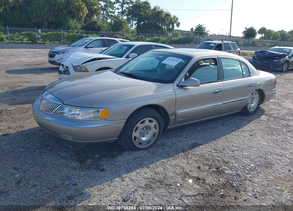 2002 LINCOLN CONTINENTAL VIN: 1LNHM97V52Y606679