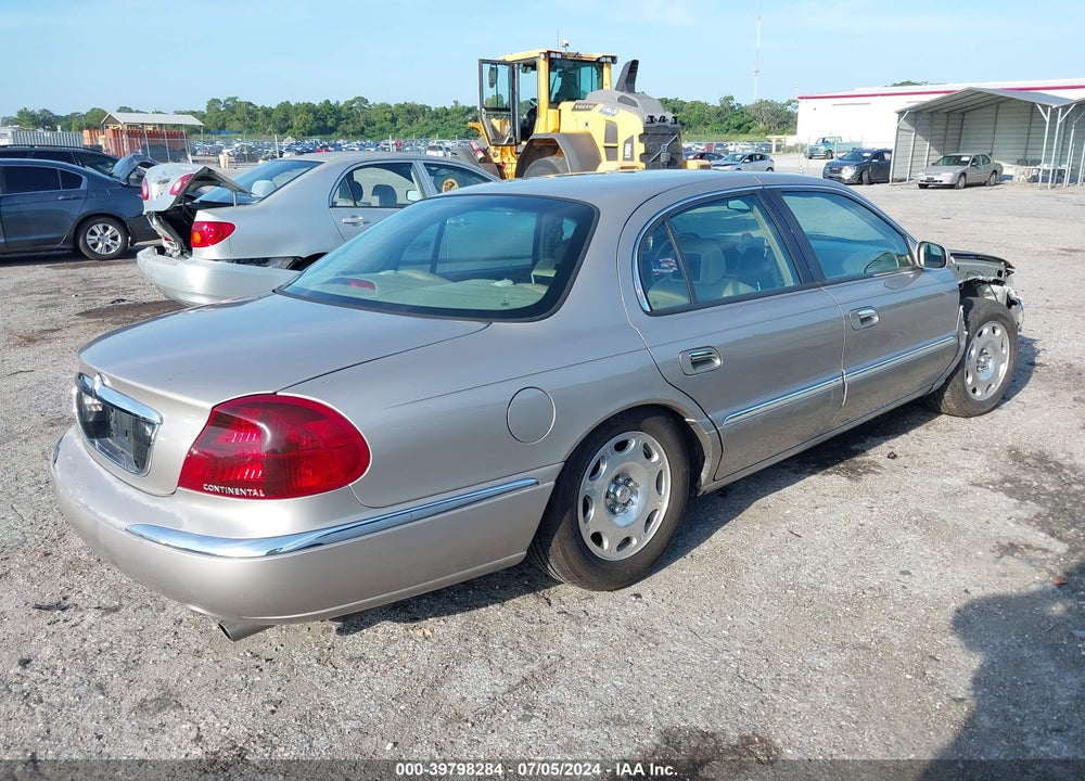 2002 LINCOLN CONTINENTAL VIN: 1LNHM97V52Y606679