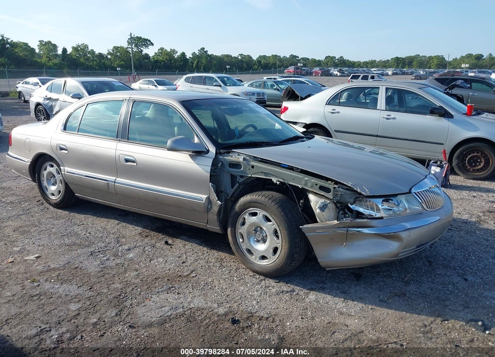 2002 LINCOLN CONTINENTAL VIN: 1LNHM97V52Y606679