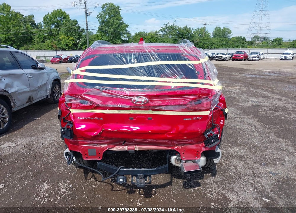 2022 HYUNDAI SANTA FE CALLIGRAPHY VIN: 5NMS5DAL1NH450662