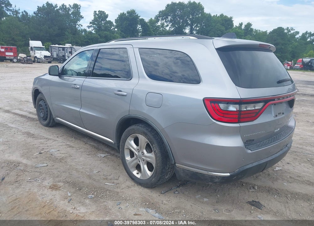 2015 DODGE DURANGO LIMITED VIN: 1C4RDHDG3FC760061