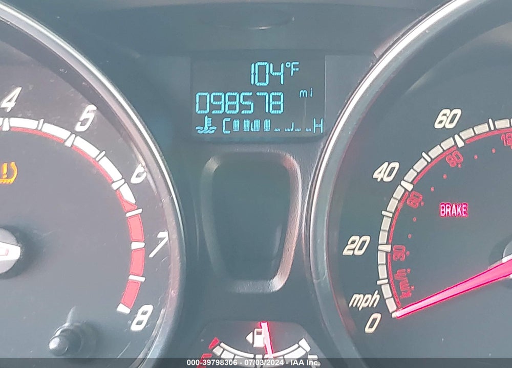 2016 FORD FIESTA ST VIN: 3FADP4GX9GM133473
