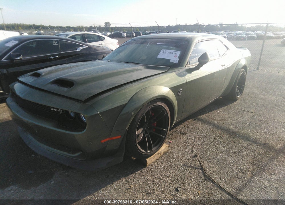2021 DODGE CHALLENGER SRT HELLCAT WIDEBODY VIN: 2C3CDZC9XMH618612