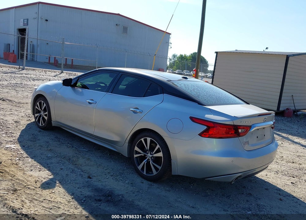 2017 NISSAN MAXIMA 3.5 PLATINUM VIN: 1N4AA6AP3HC434588