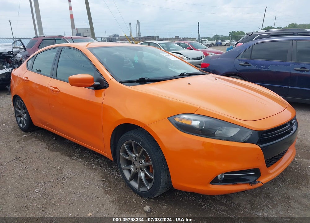 2013 DODGE DART SXT VIN: 1C3CDFBA0DD346188