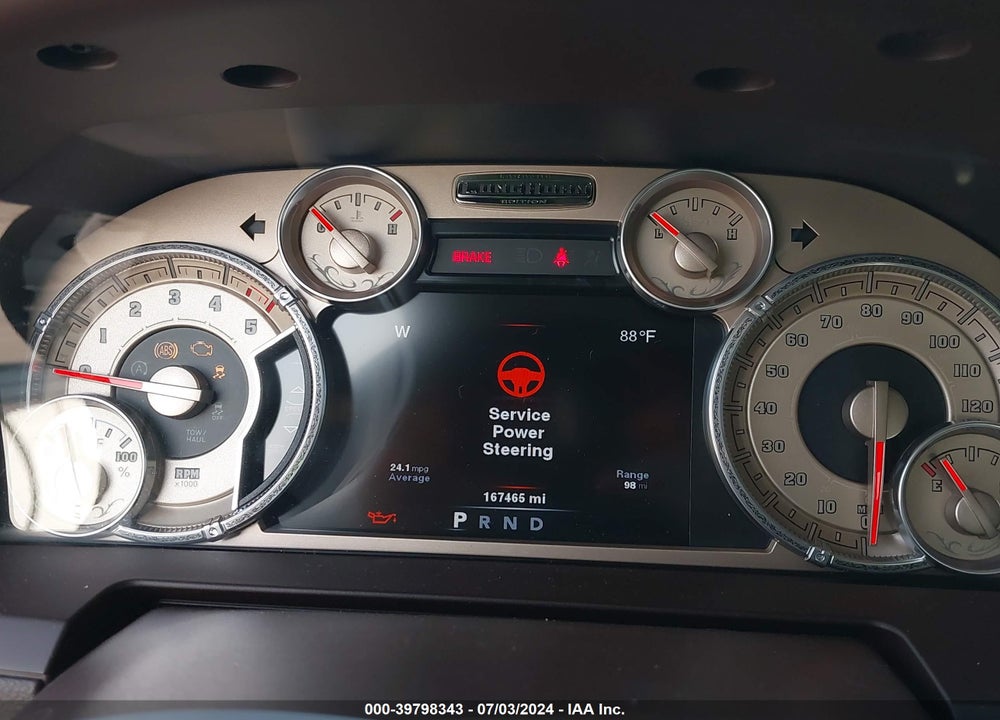 2014 RAM 1500 LONGHORN VIN: 1C6RR6PM8ES390311