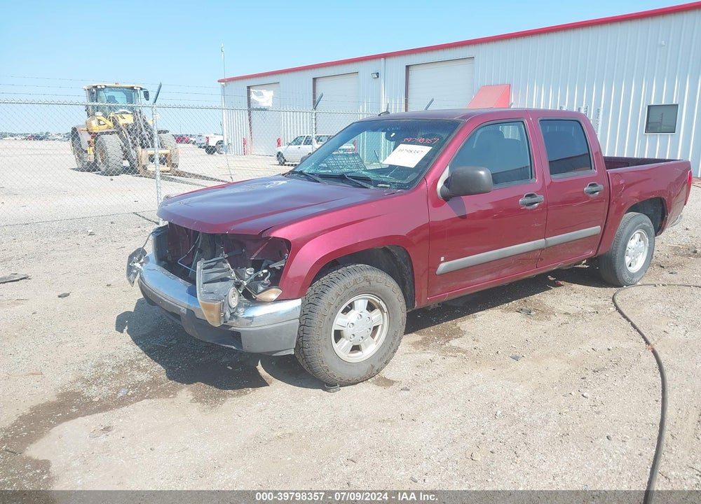 2008 CHEVROLET COLORADO LT VIN: 1GCCS13E388132011