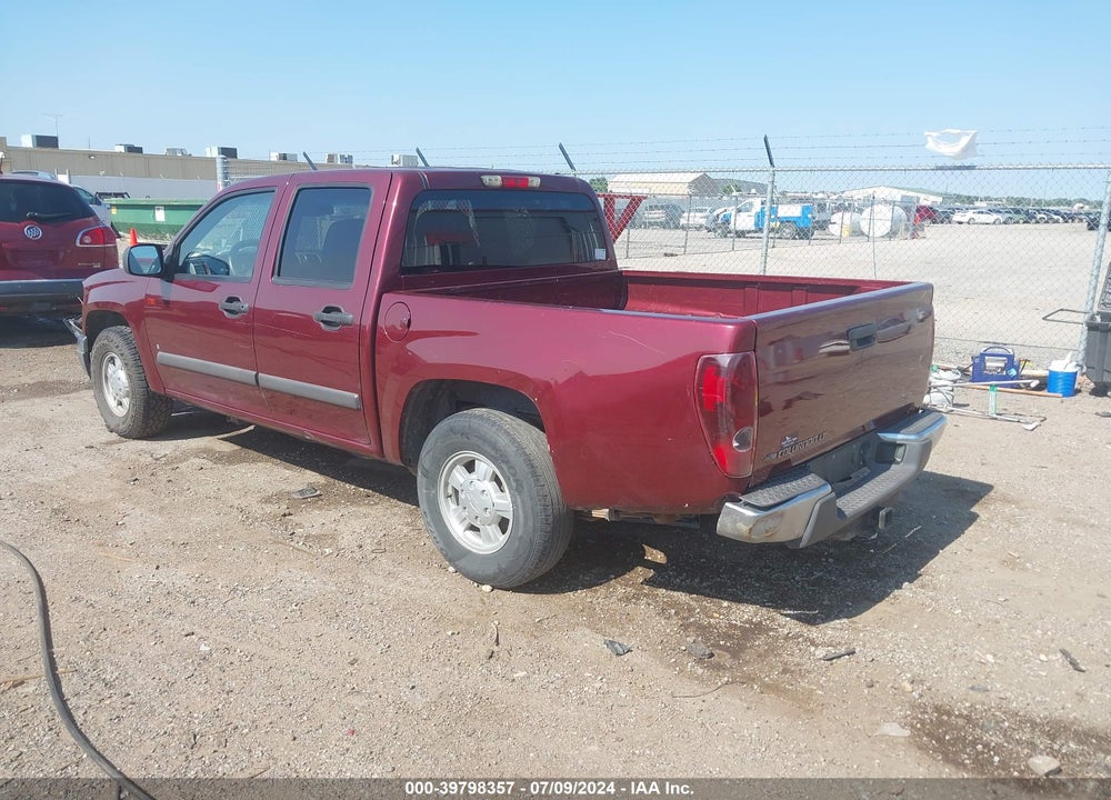 2008 CHEVROLET COLORADO LT VIN: 1GCCS13E388132011