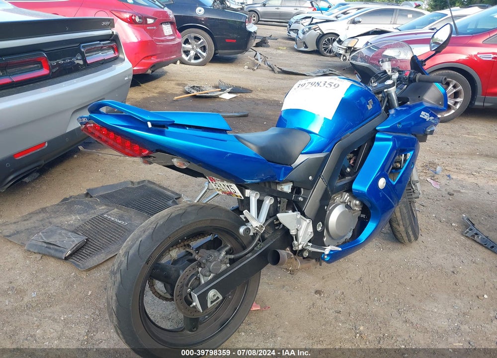 2006 SUZUKI SV650 VIN: JS1VP53A662102719