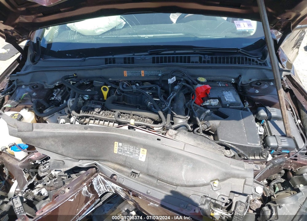 2019 FORD FUSION SE VIN: 3FA6P0HD9KR126265
