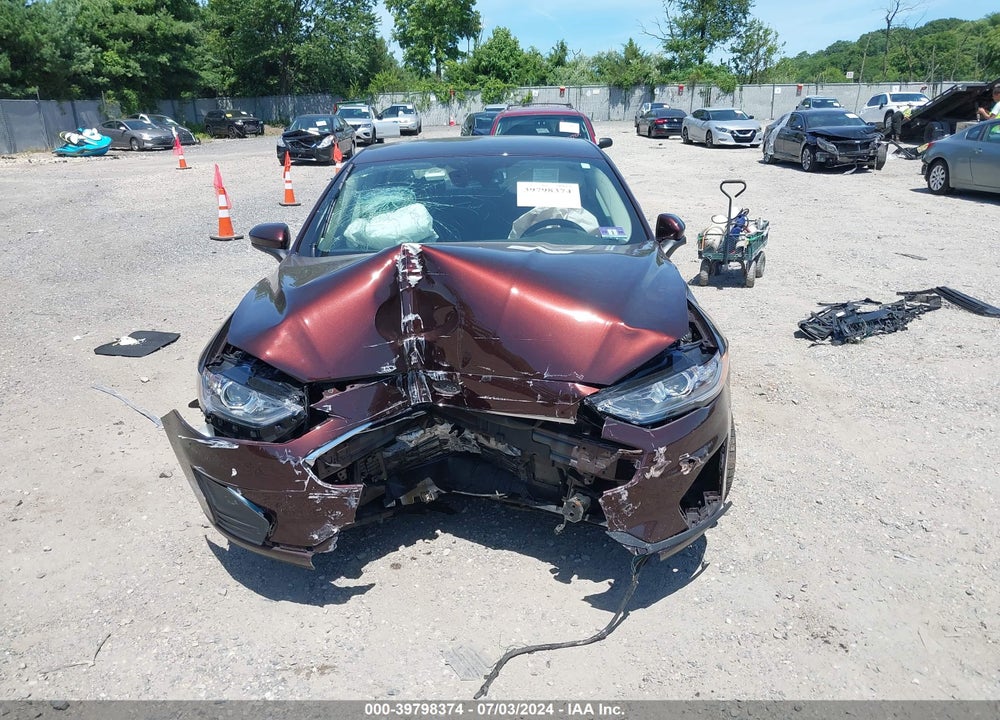 2019 FORD FUSION SE VIN: 3FA6P0HD9KR126265