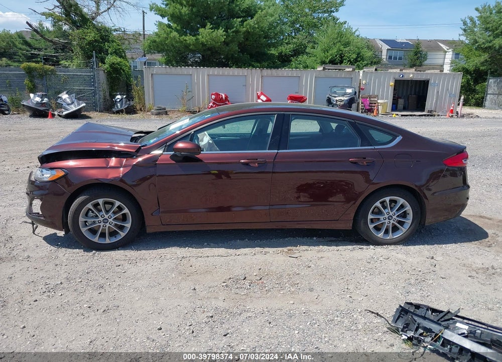 2019 FORD FUSION SE VIN: 3FA6P0HD9KR126265