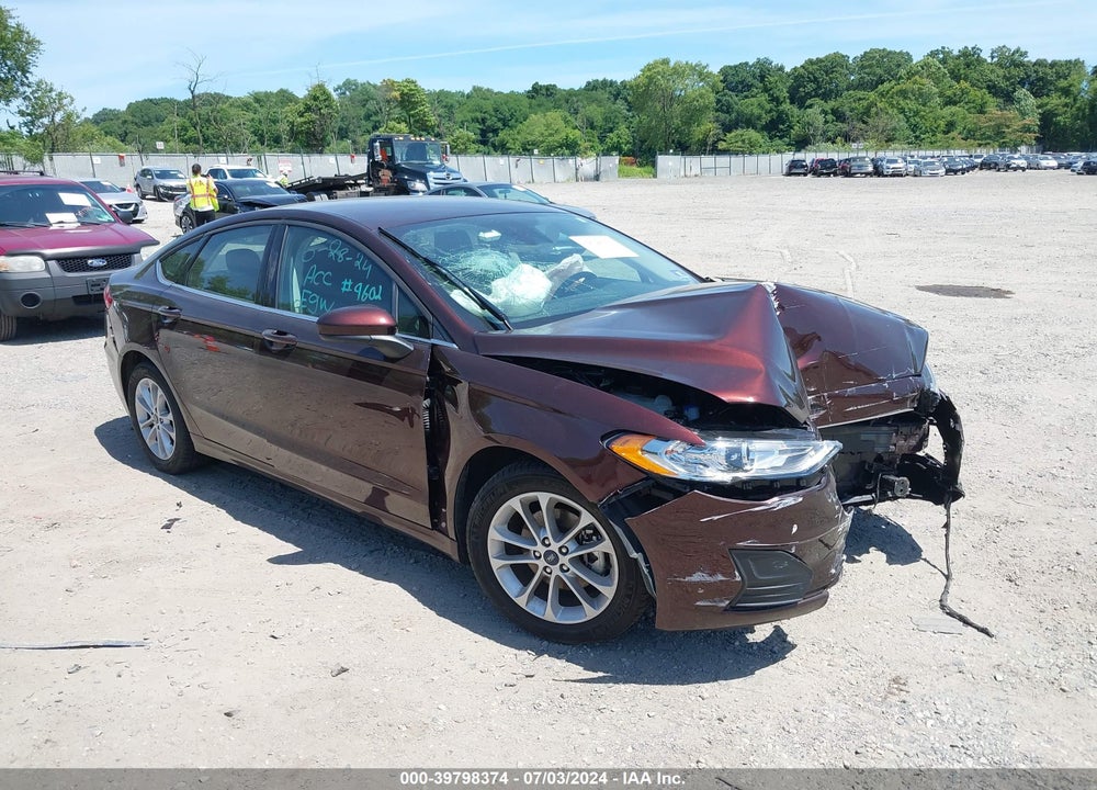 2019 FORD FUSION SE VIN: 3FA6P0HD9KR126265