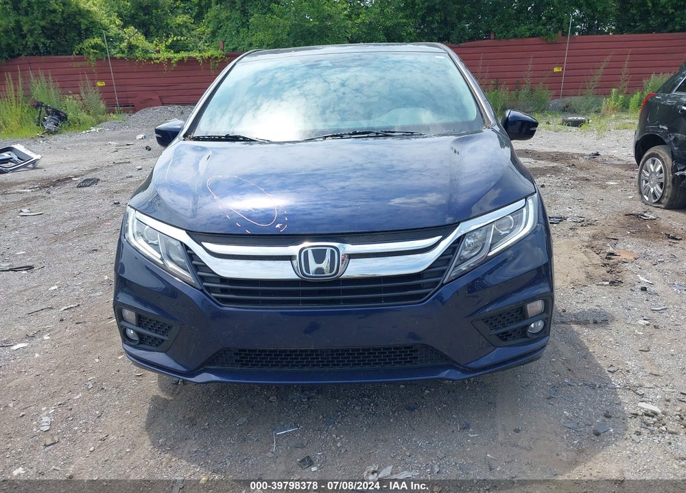2018 HONDA ODYSSEY EX-L VIN: 5FNRL6H76JB004415