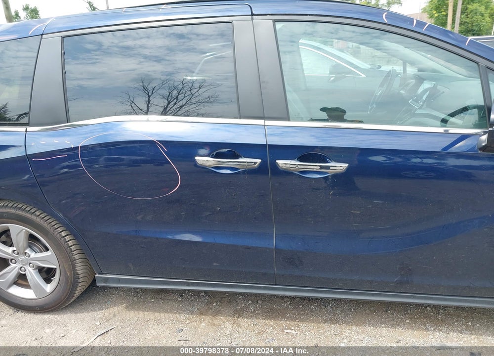 2018 HONDA ODYSSEY EX-L VIN: 5FNRL6H76JB004415