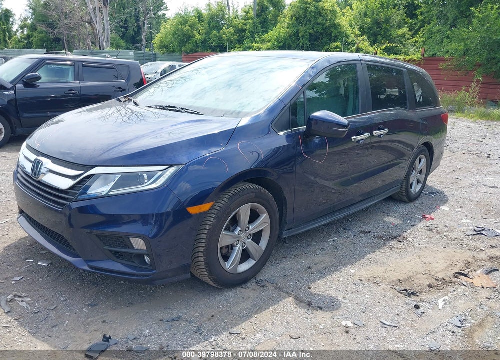 2018 HONDA ODYSSEY EX-L VIN: 5FNRL6H76JB004415