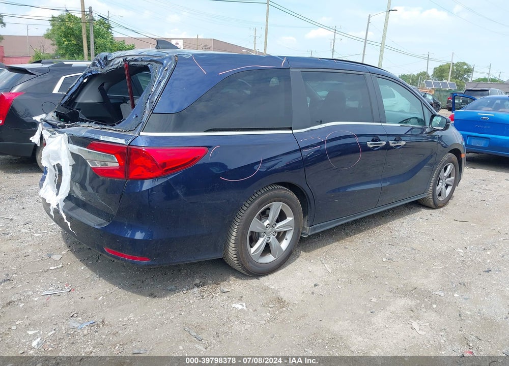 2018 HONDA ODYSSEY EX-L VIN: 5FNRL6H76JB004415