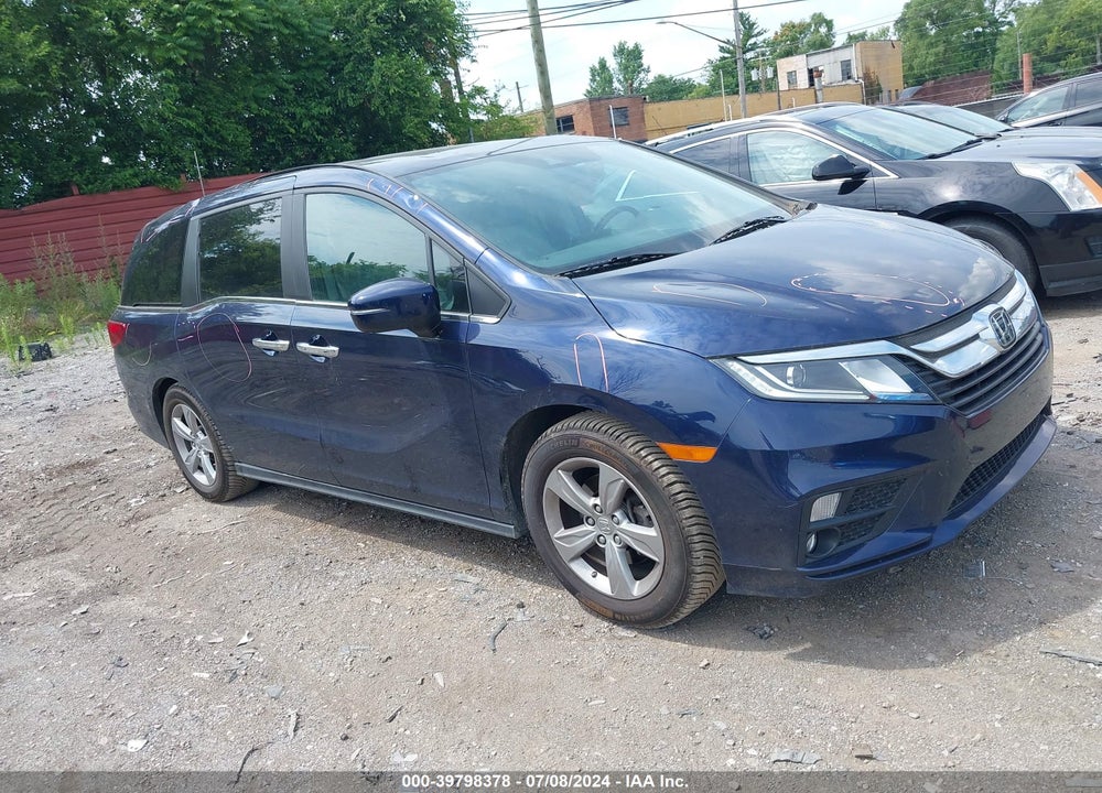 2018 HONDA ODYSSEY EX-L VIN: 5FNRL6H76JB004415