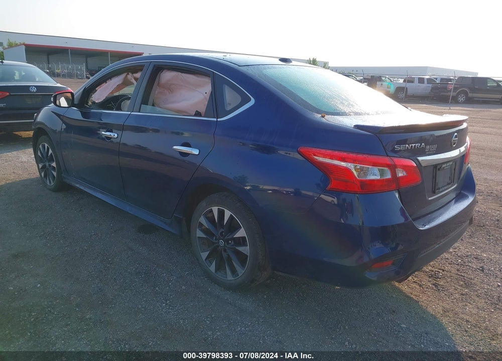 2016 NISSAN SENTRA SR VIN: 3N1AB7AP1GY336214