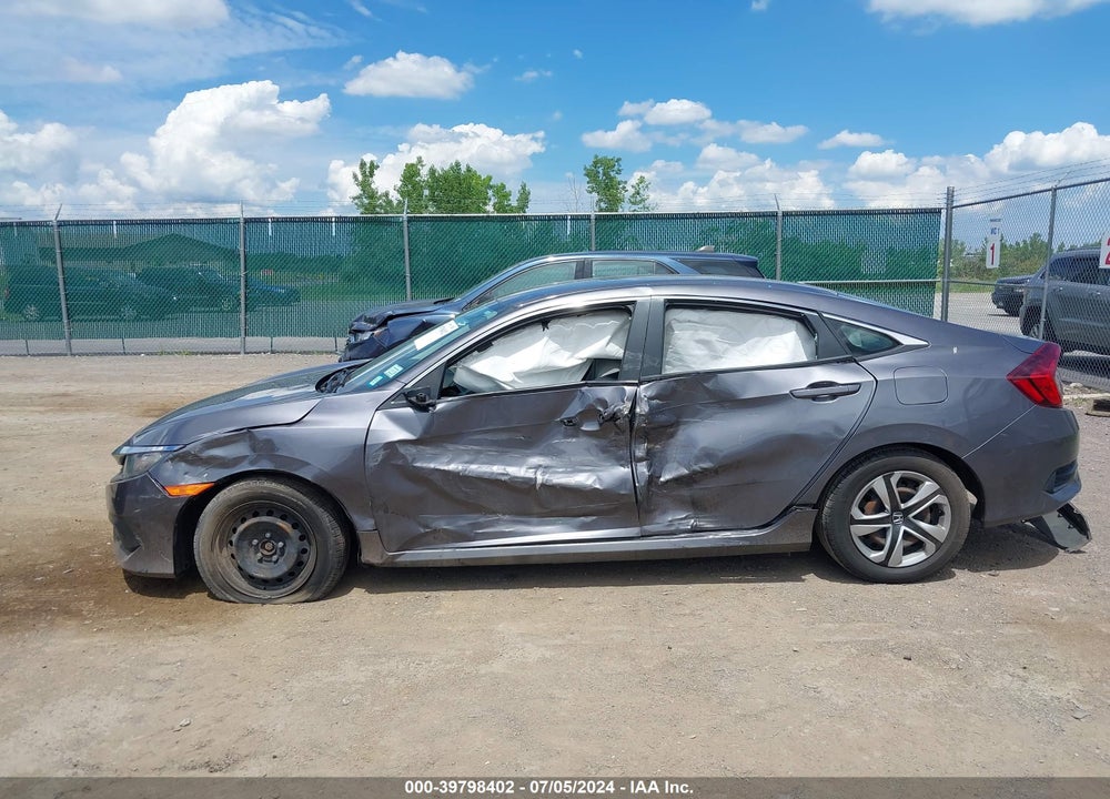 2018 HONDA CIVIC LX VIN: 2HGFC2F5XJH608784