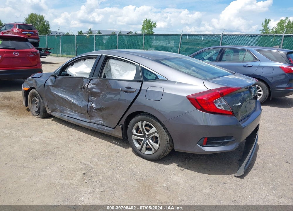 2018 HONDA CIVIC LX VIN: 2HGFC2F5XJH608784