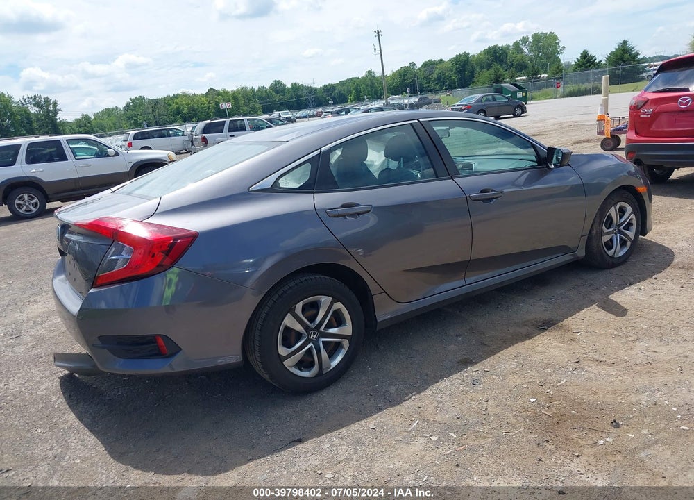 2018 HONDA CIVIC LX VIN: 2HGFC2F5XJH608784