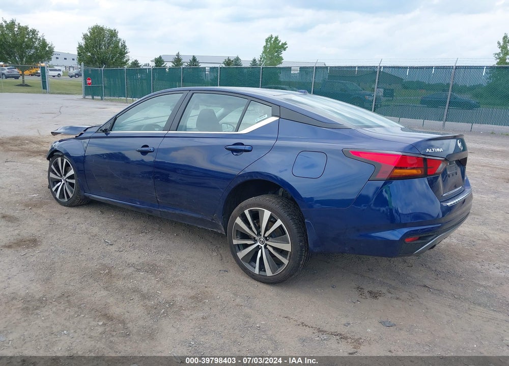 2022 NISSAN ALTIMA SR INTELLIGENT AWD VIN: 1N4BL4CWXNN318943