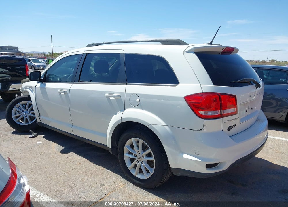 2018 DODGE JOURNEY SXT VIN: 3C4PDCBB3JT269407