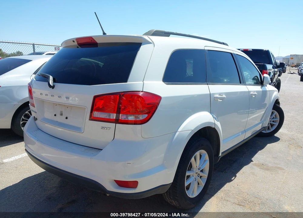 2018 DODGE JOURNEY SXT VIN: 3C4PDCBB3JT269407