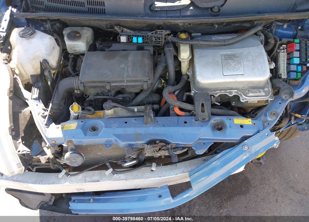 2007 TOYOTA PRIUS VIN: JTDKB20U777655243