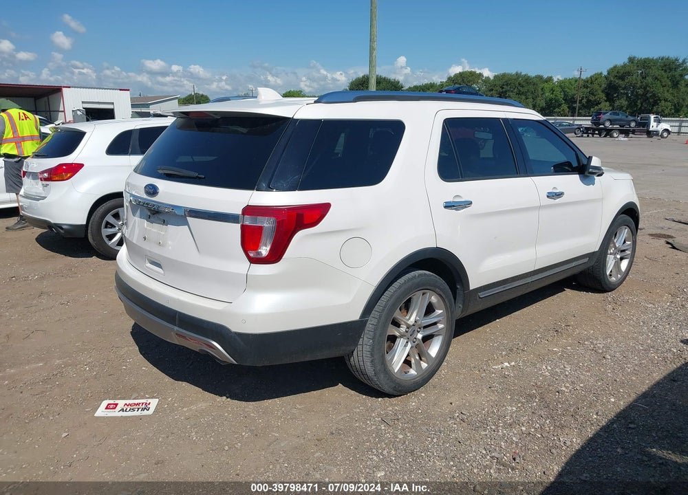 2017 FORD EXPLORER LIMITED VIN: 1FM5K7F86HGA58683