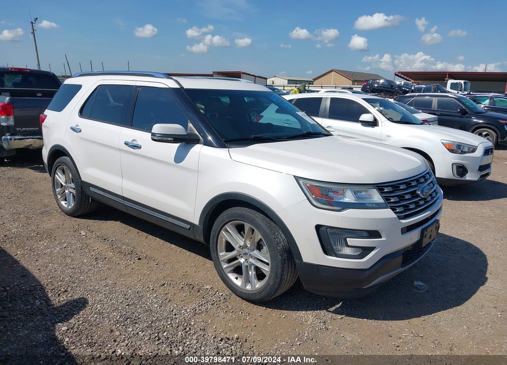 2017 FORD EXPLORER LIMITED VIN: 1FM5K7F86HGA58683