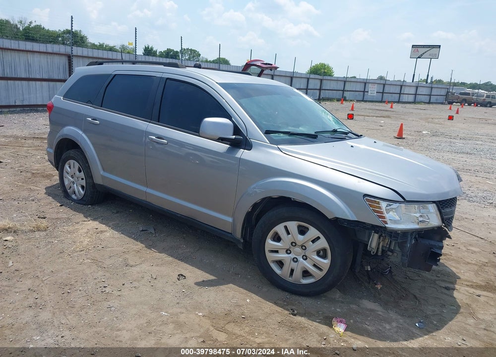 2019 DODGE JOURNEY SE VIN: 3C4PDCBB6KT853091