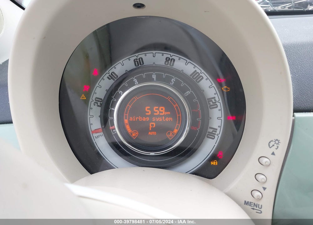 2015 FIAT 500 VIN: 3C3CFFAR7FT568922