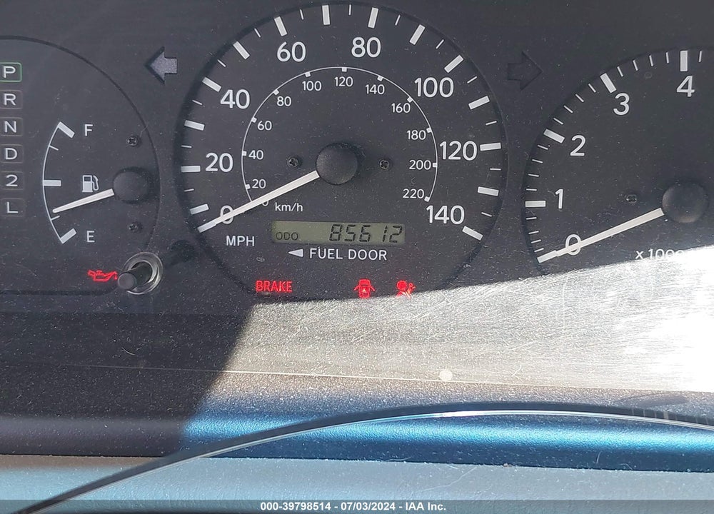 2001 TOYOTA CAMRY LE VIN: 4T1BG22KX1U770792
