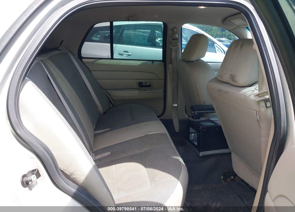 2009 FORD CROWN VICTORIA POLICE/POLICE INTERCEPTOR VIN: 2FAHP71V59X125145